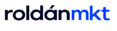 Logo roldán marketing negro